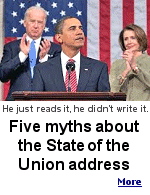 While the President has input, and approves the final draft, the State of the Union speech is put together by an army of writers, with input from many sources.